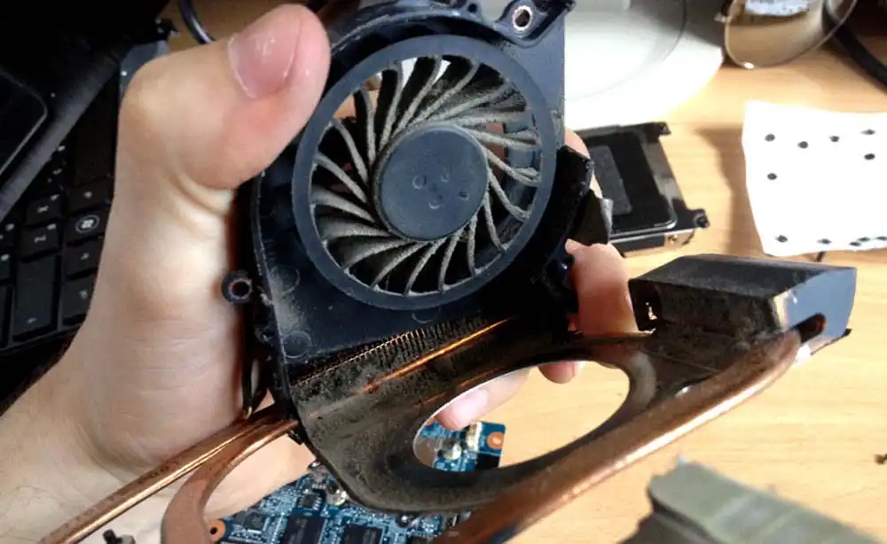 Чистка ноутбука HP от пыли в Балашихе | Замена термопасты