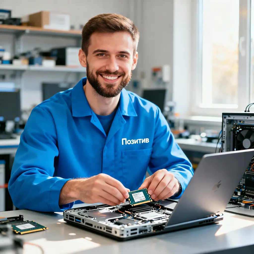 заменить HDD на SSD на ноутбуке в Балашихе