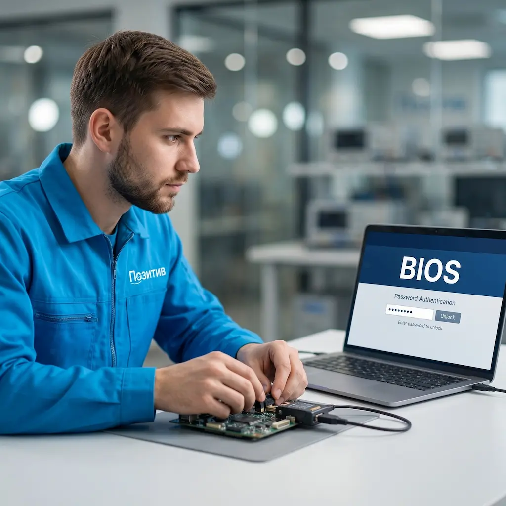 Снятие пароля BIOS ноутбука в Балашихе