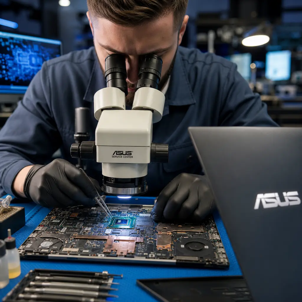 Замена видеокарты ноутбука Asus в Балашихе
