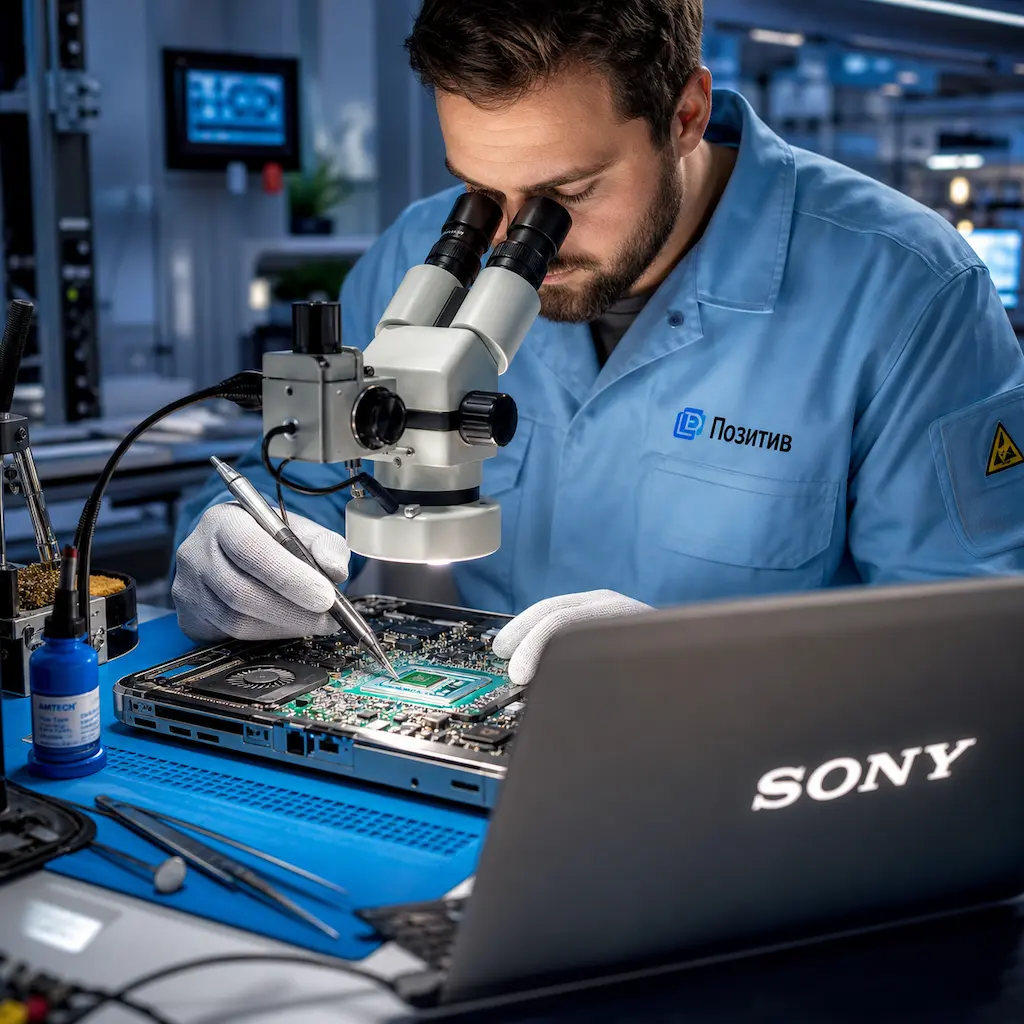 Замена видеокарты ноутбука Sony в Балашихе