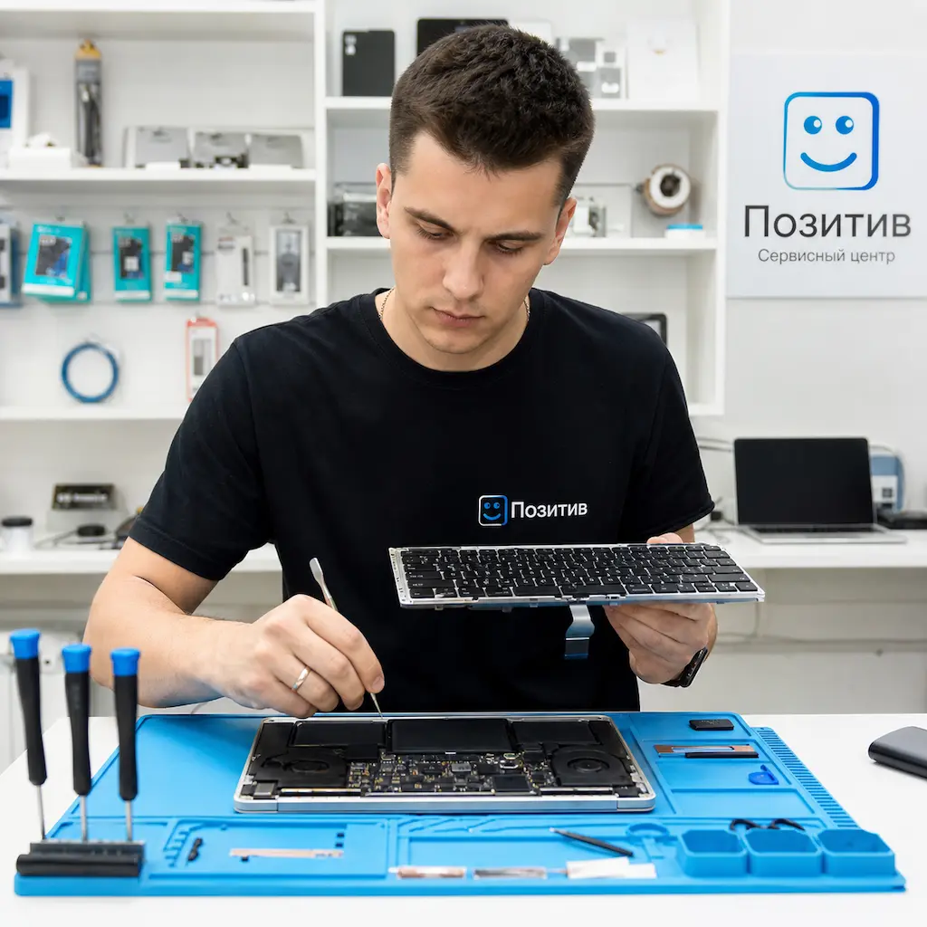 заменить клавиатуру на Apple Macbook в Балашихе
