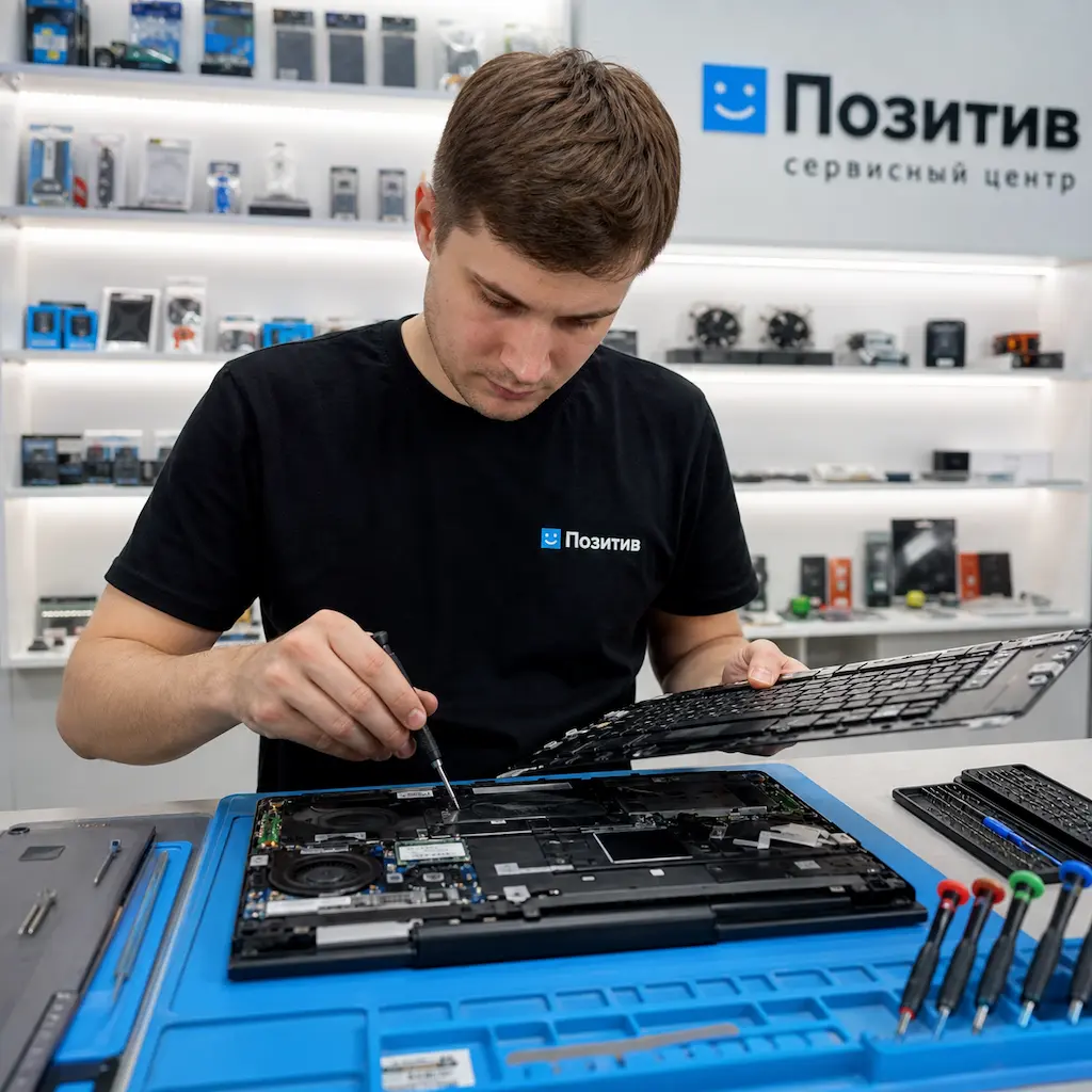 заменить клавиатуру на ноутбуке Samsung в Балашихе