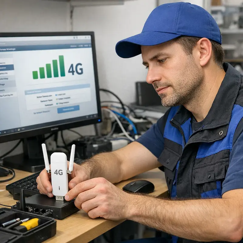 Настройка LTE модема в Балашихе