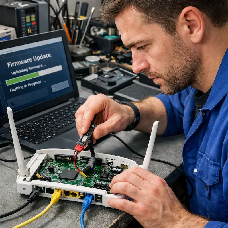 Обновление прошивки роутера в Балашихе