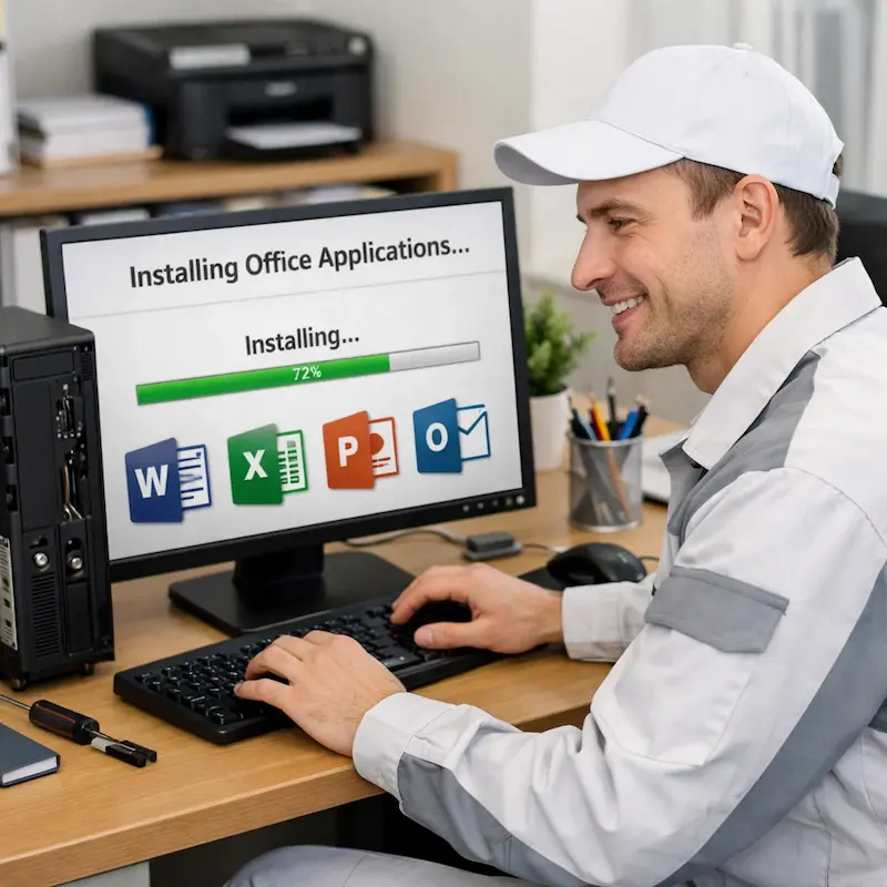 Установка и настройка программ на компьютере в Балашихе