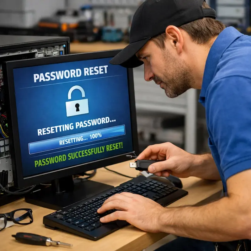 Сброс пароля от компьютера в Балашихе