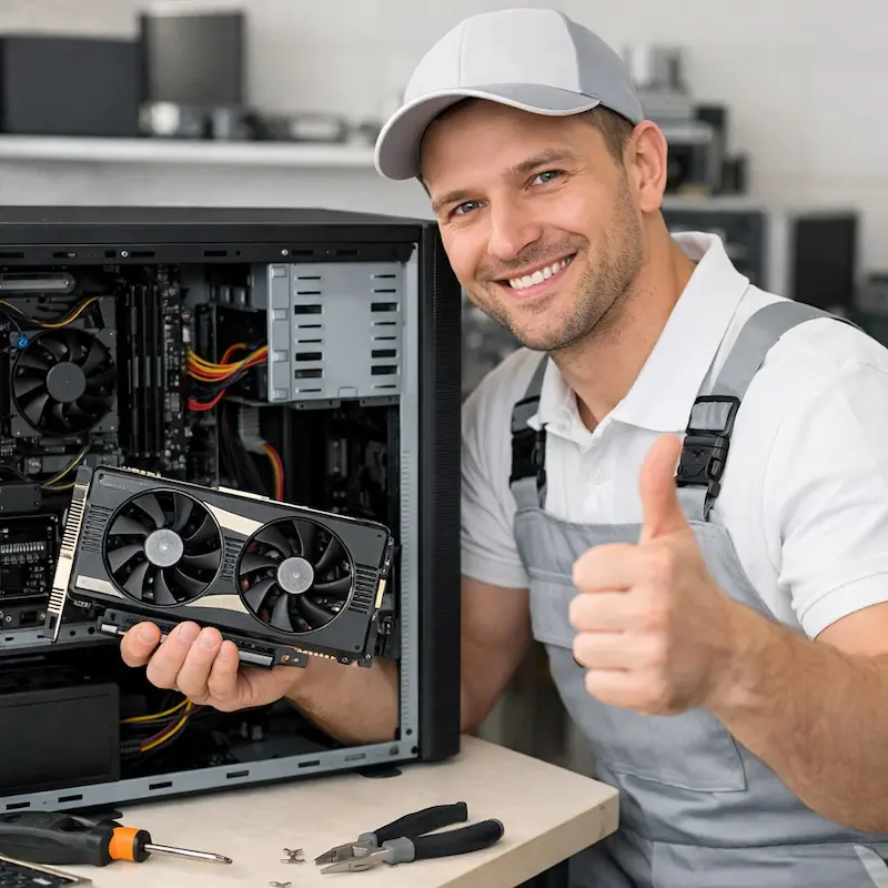 Замена видеокарты ПК в Балашихе
